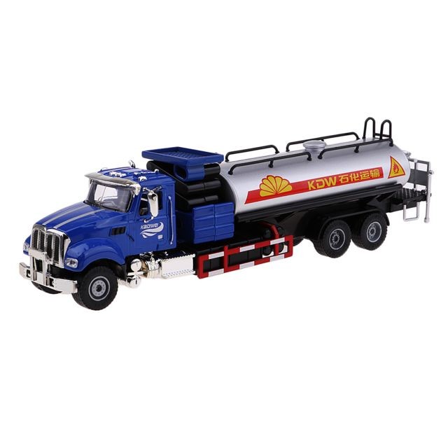 marque generique - camion citerne génie civil moulé sous pression marque generique  - Camion transporteur jouet