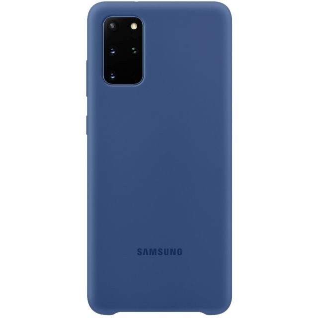 Samsung - Coque Silicone pour Galaxy S20+ Bleu marine - Accessoires Samsung Accessoire Smartphone