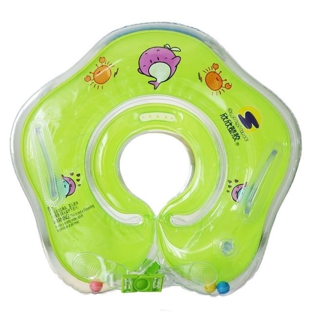 Wewoo - Anneau de cou natation pour bébé gonflable en forme cercle d'enfants (vert) Wewoo  - Bouee bebe
