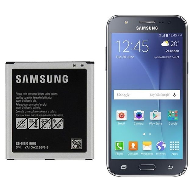 Batterie téléphone Samsung Batterie d'origine Samsung EB-BG531BBE pour Samsung Galaxy J3 (2016) SM-J320F