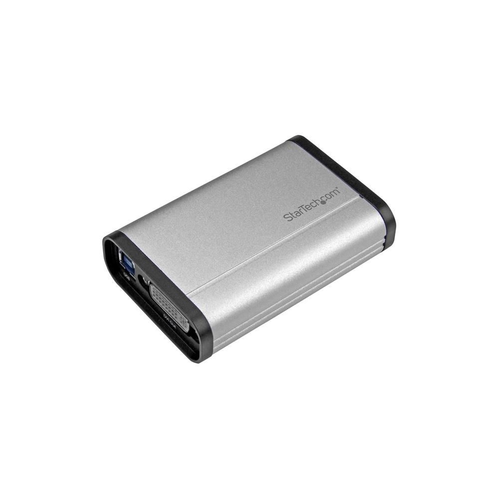 Startech StarTech.com Boîtier d'acquisition vidéo DVI haute performance par USB 3.0 - 1080p 60 fps - Aluminium