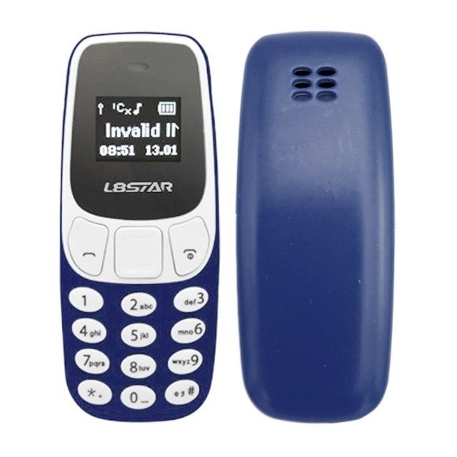 Wewoo - Others bleu foncé GTStar BM10 Mini Téléphone portable, Mains Libres Bluetooth Dialer Headphone, MP3 Music, Double SIM, Réseau: 2G - Téléphone Portable