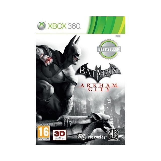 Warner - Batman Arkham City Warner   - Jeux XBOX 360