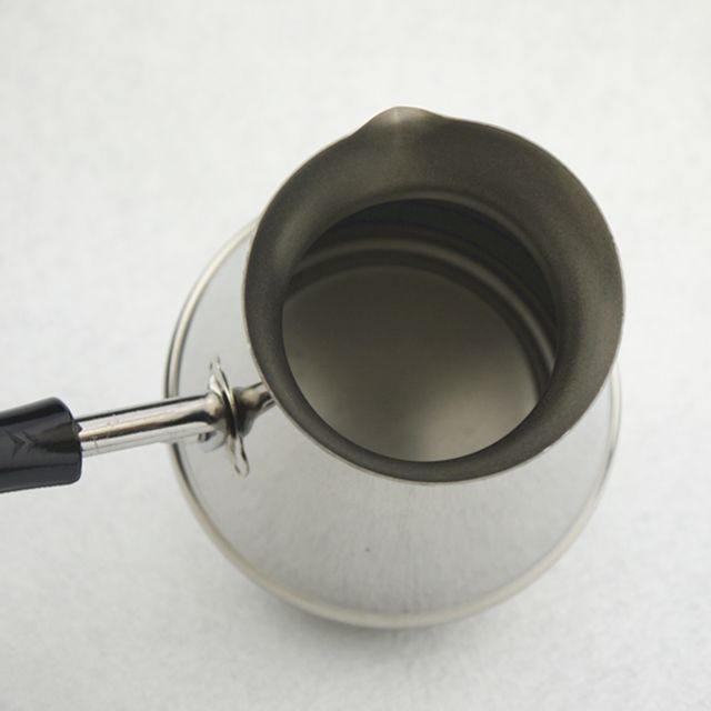 marque generique réchaud à beurre en acier inoxydable réchaud à lait pot à café turc 500ml