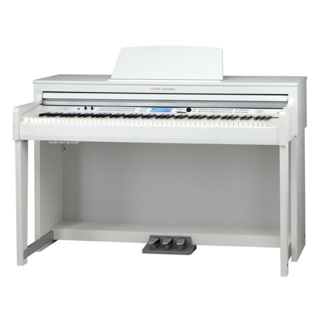 Classic Cantabile - Classic Cantabile DP-A 610 Piano Blanc mat Classic Cantabile  - Pianos numériques Classic Cantabile