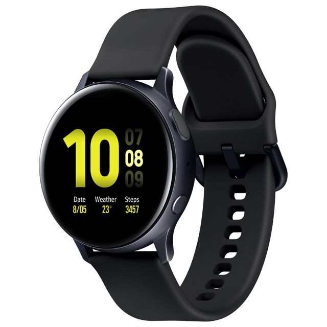 Samsung - Galaxy Watch Active 2 - 44mm - 4G - Alu Noir Carbonne Samsung  - Apple Watch Cellular Apple Watch