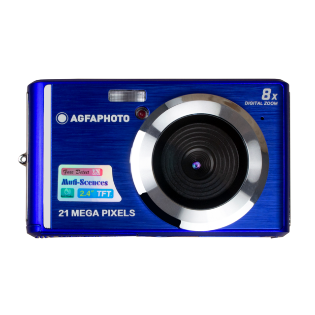 Agfa Photo - AGFA PHOTO - Appareil Photo Numérique Compact Cam DC5200-Bleu- - Appareil Photo Agfa Photo