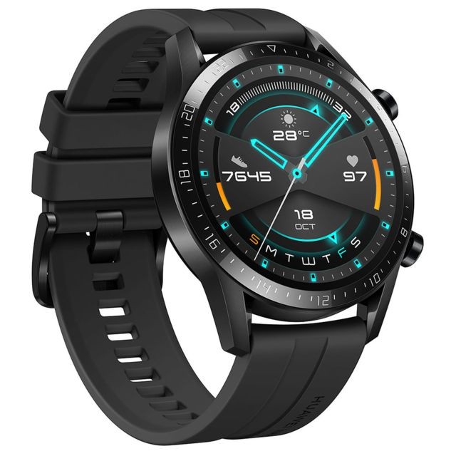 Montre connectée Huawei Watch GT 2 - 46 mm - noir