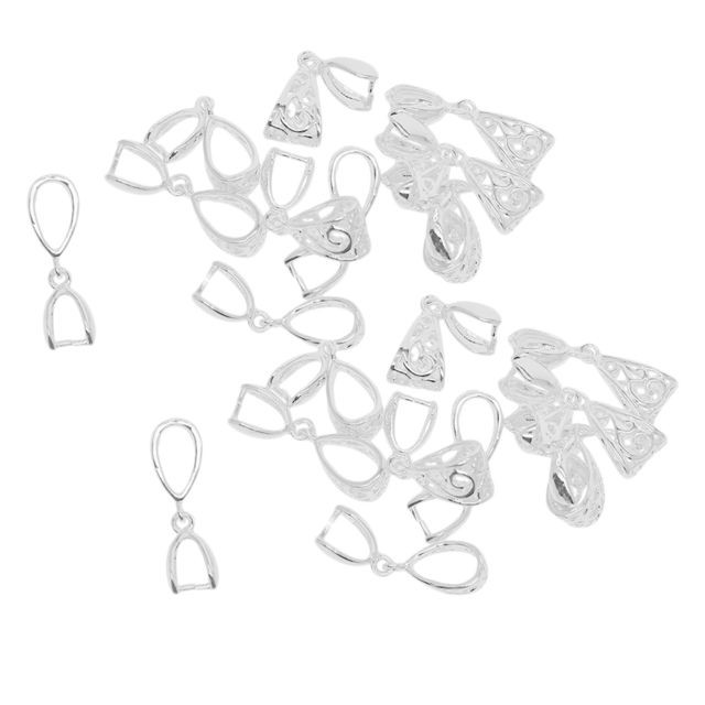 marque generique - Connecteur de pendentif Bail bracelets Fermoirs marque generique  - Bijoux perles