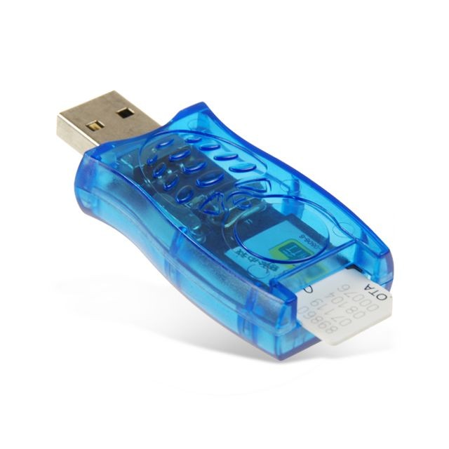 Shopinnov - Lecteur de Carte SIM USB - Lecteur carte mémoire