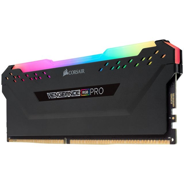 RAM PC Fixe Vengeance RGB PRO - 2 x 8 Go - DDR4 3600 MHz - RGB - Noir