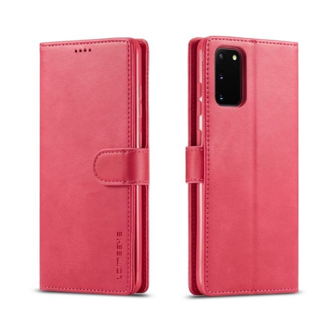 Generic - Etui en PU rose pour votre Samsung Galaxy S20 Generic  - Accessoire Smartphone