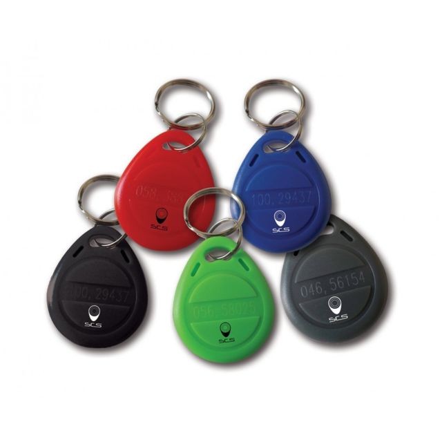Accessoires de motorisation Scs Sentinel Lot de 5 badges couleur, Clavier, XO-C 5 badges