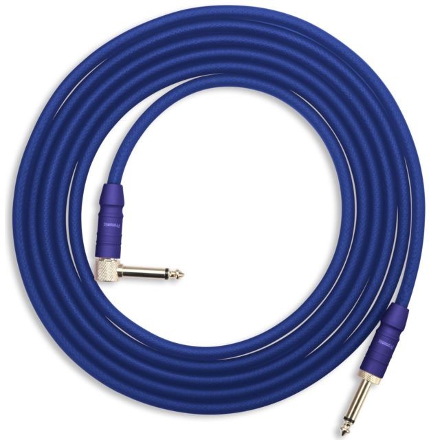 Pronomic 3x SET Pronomic Trendline INST-3B câble à instrument 3m bleu