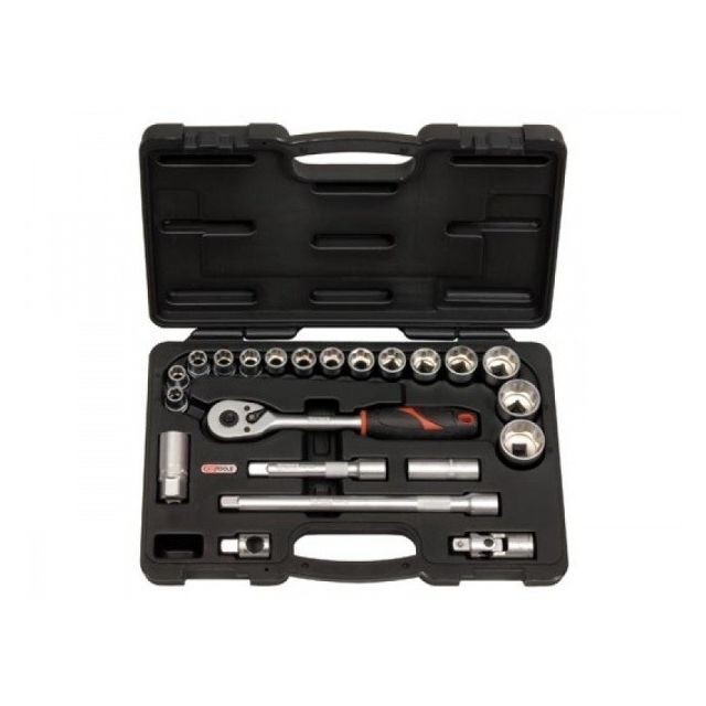 Ks Tools - Coffret de douilles 1/2 - 22 pièces, de 10 à 32 mm TORX - 911.0622 Ks Tools  - Ks Tools