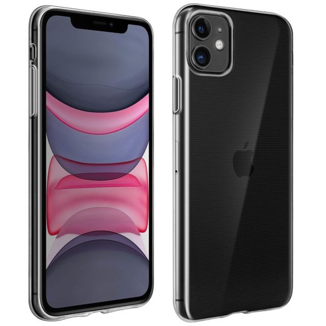 Avizar - Coque iPhone 11 Protection Silicone Souple Ultra-Fin Transparent Avizar  - Accessoires et consommables