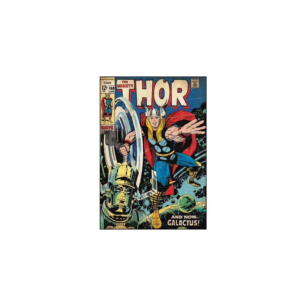 Mon Beau Tapis MARVEL THOR COMIC BOOK - Stickers repositionnables géants Thor, Marvel Comic Book 61x87