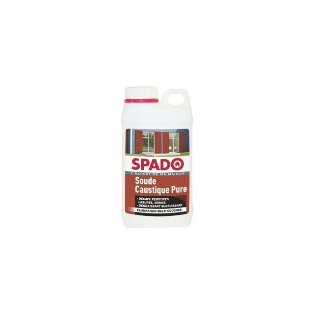 Spado - Soude caustique pure vg boîte1 kg Spado - Marchand Articles quincaillerie