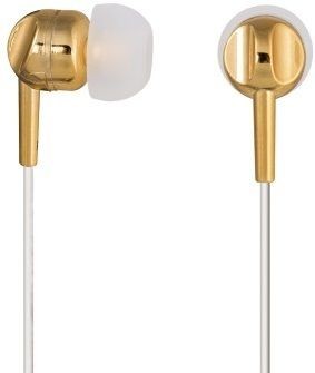 Thomson - Écouteurs stéréo intra-auriculaires ""EAR 3005"" avec microphone - Gold Thomson  - Casque Avec réducteur de bruit
