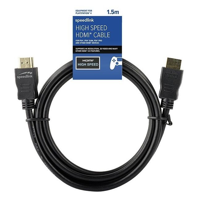 Speedlink - Câble HDMI pour PS4 - Autres accessoires PS4
