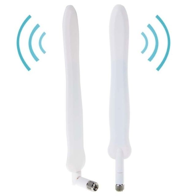 Wewoo - Antenne blanc Épée Style 5dBi SMA Mâle 4G LTE pour Huawei Routeur Wewoo  - Antenne WiFi