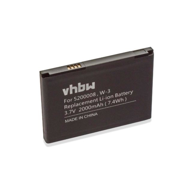 Vhbw - vhbw Li-Ion batterie 2000mAh (3.7V) pour votre router mobile hotspot Sierra Aircard 760 Wireless, 762, 762s, Wi-Fi 4G FC80 - Routeur 4G Modem / Routeur / Points d'accès