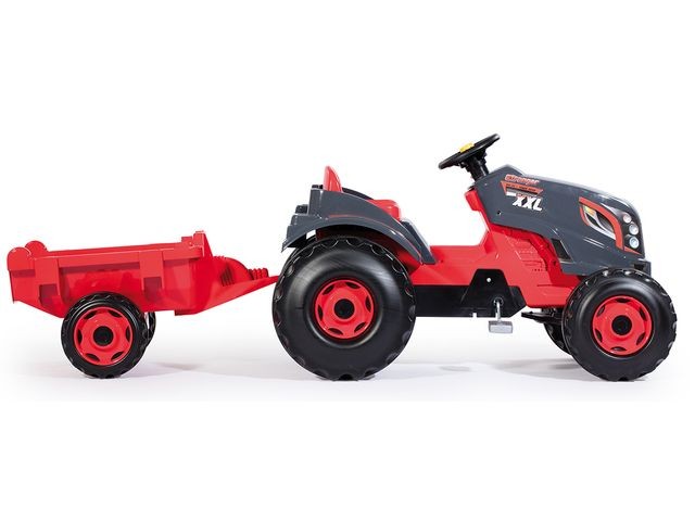 Smoby Tracteur stronger xxl + remorque - 710200