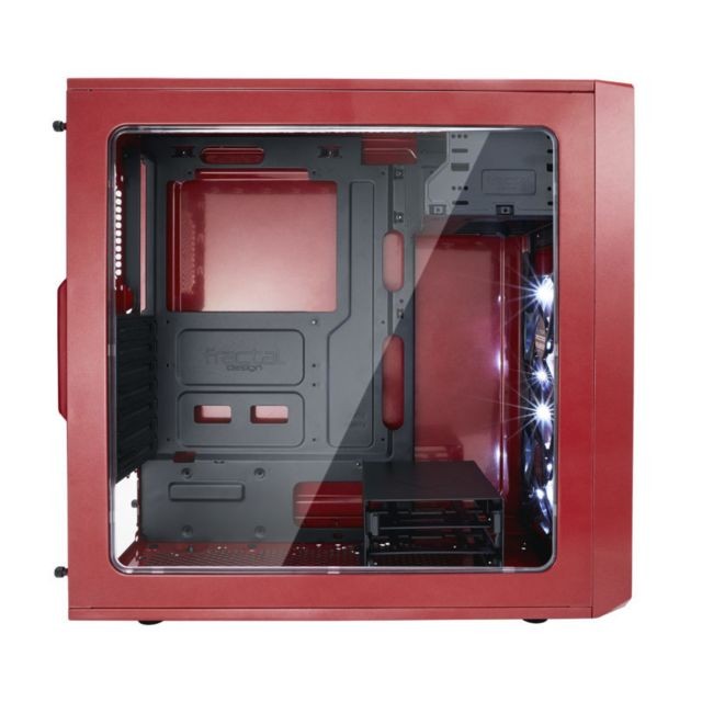 Boitier PC Focus G Mystic Red - Avec fenêtre