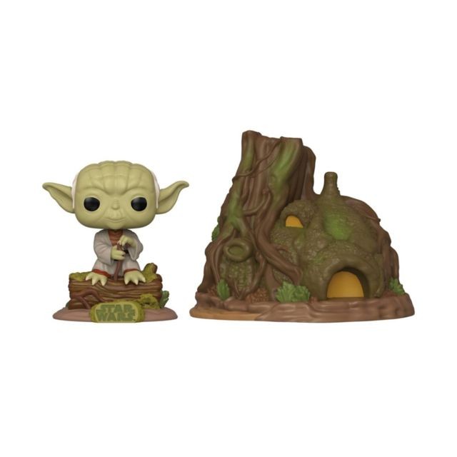 Funko - Star Wars - Figurine POP! Yoda's Hut Empire Strikes Back 40th Anniversary 9 cm Funko  - Figurine yoda star wars