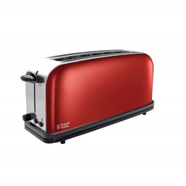 Russell Hobbs - Grille-pains 1 fente 1000w rouge - 21391-56 - RUSSELL HOBBS - Grille-pain rouge Grille-pain