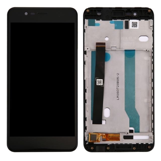 Wewoo - Écran LCD & numériseur Assemblage complet avec cadre pour Asus ZenFone 3 Max / ZC520TL / X008D noir Wewoo  - Accessoire Smartphone