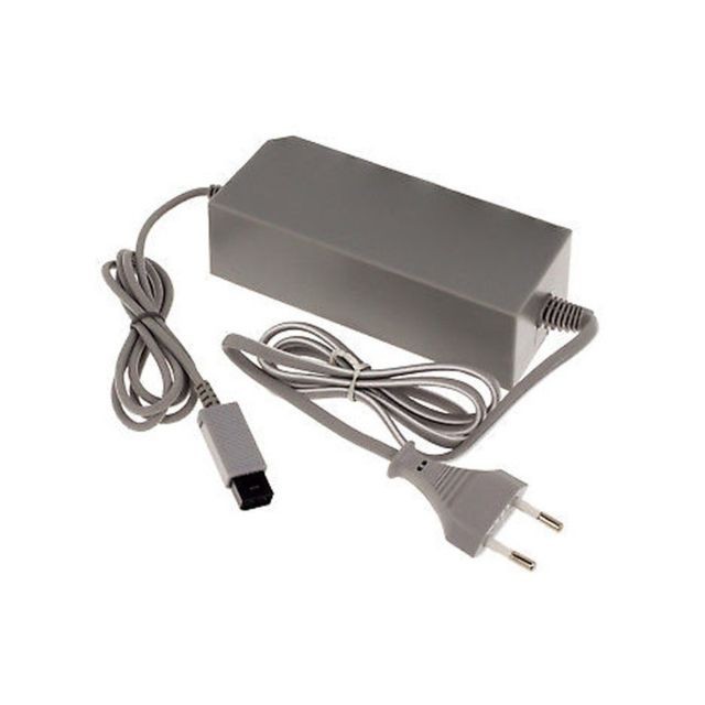 Nintendo - Chargeur Adaptateur Secteur Console Nintendo Wii RVL-002(EUR) RVL-A-AD-EUR 52W - Wii