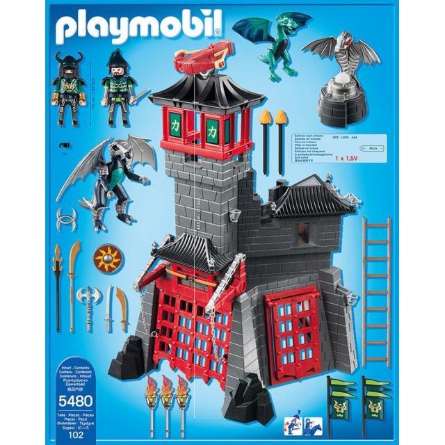 Playmobil Citadelle secrète du Dragon  - 5480
