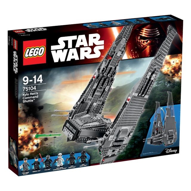 Lego - Kylo Ren's Command Shuttle™ - 75104 - Briques Lego