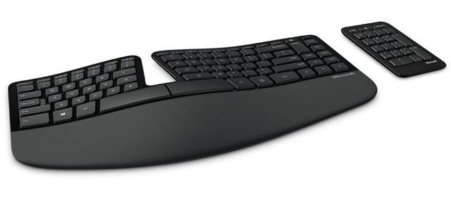 Microsoft - Sculpt Ergonomic Keyboard for Business - Sans fil - Clavier Membrane