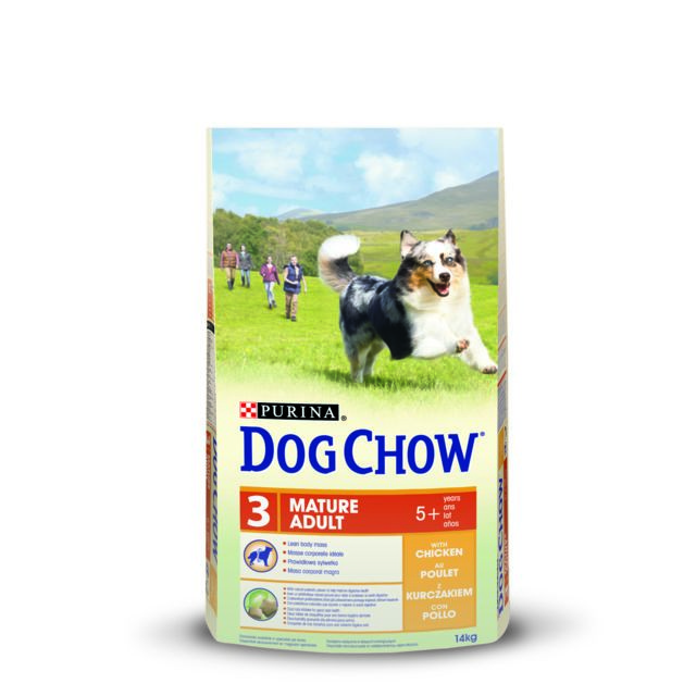 Dog Chow -Purina Dog Chow Chien Adulte Mature 5+ Poulet Dog Chow  - Dog Chow