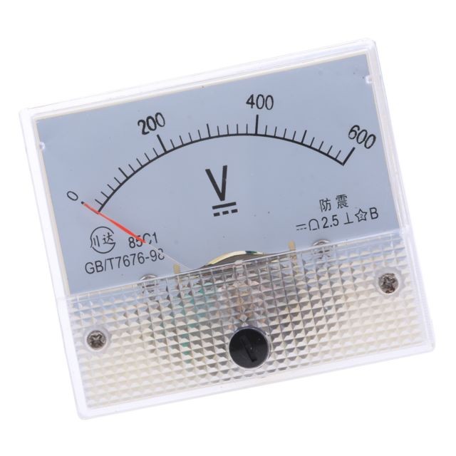 Jauges d'épaisseur, pieds à coulisses 85c1 dm rectangle ampèremètre ampèremètre testeur analogique panneau voltmètre 0-600 v