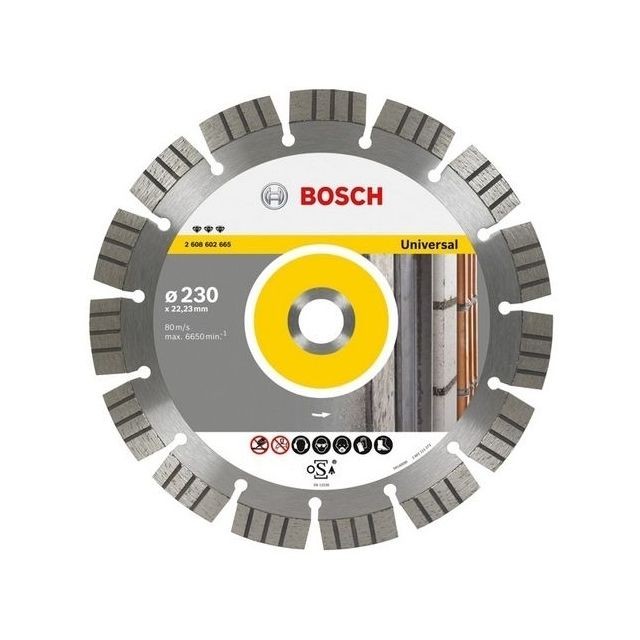 Bosch - BOSCH Disque à tronçonner diamanté Ø115mm - Best for Universal Bosch  - Accessoires meulage