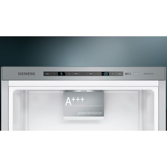 Réfrigérateur siemens - réfrigérateur combiné 60cm 302l a+++ lowfrost inox - kg36evi4a