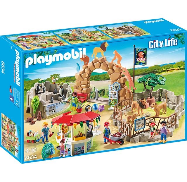 Playmobil - Grand zoo - 6634 - Jeux de construction