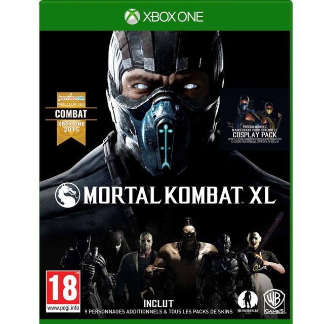 Warner -Mortal Kombat XL sur Xbox One Warner  - Jeux PS4 Warner