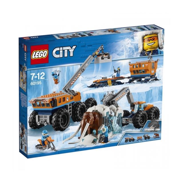 Lego - LEGO® City - La base arctique d'exploration mobile - 60195 Lego  - LEGO City Briques Lego