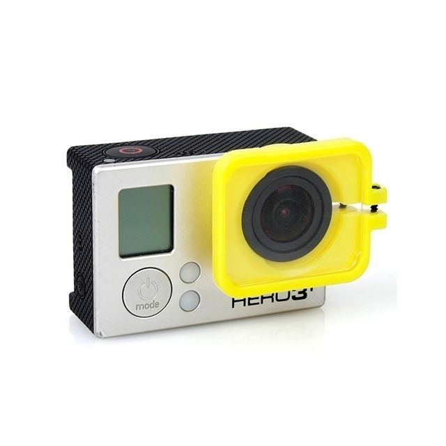 Wewoo - Pour GoPro Hero 4 / jaune 3+ Lens Capot de protection anti-exposition Wewoo  - Autres Accessoires Wewoo