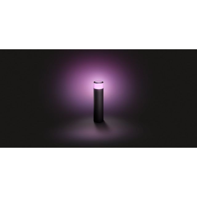 Lampe connectée Philips Hue White & Color Ambiance CALLA Borne GM - Kit extension - Noir