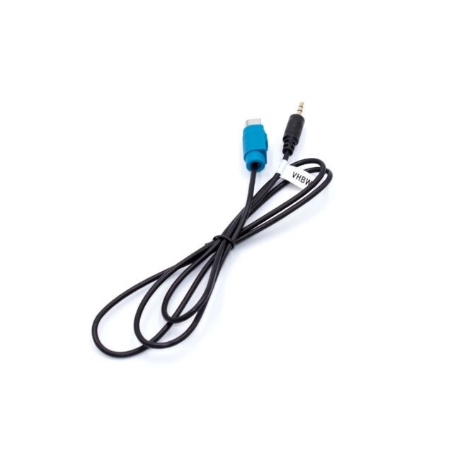 Vhbw - Câble d'interface adaptable pour Alpine iDA-X001, iDA-X100, iDA-X200, iDA-X300, IVA-D105R, IVA-D106R, IVA-W200Ri  Remplace: KCE-236B. Vhbw  - Câble Alimentation et chargeur Vhbw