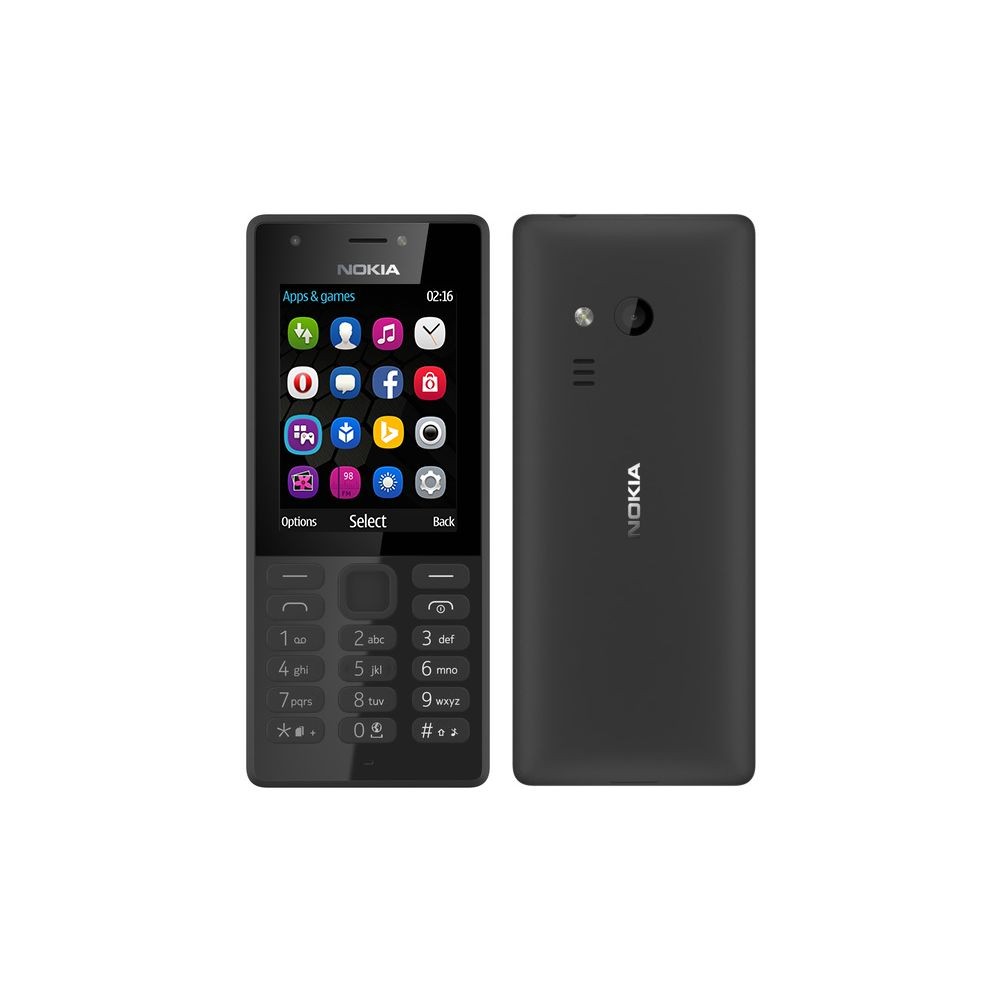 Téléphone mobile Nokia 216 Double Sim - Noir
