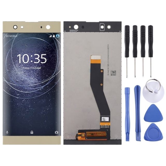 Wewoo - Ecran LCD & Digitizer Assemblage complet pour Sony Xperia XA2 Ultra Doré Wewoo  - Autres accessoires smartphone