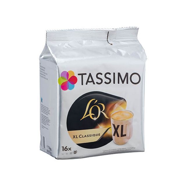 Tassimo - Capsules de café Tassimo L'Or XL Classique - Paquet de 16 Tassimo  - Dosette café