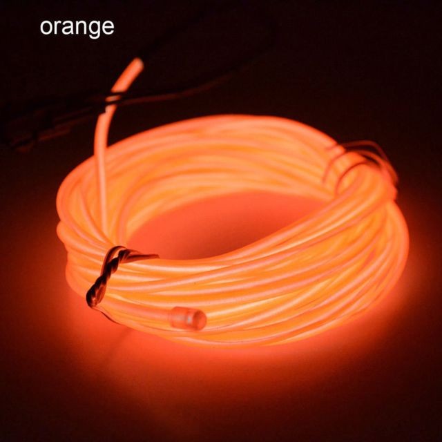 Generic - LED flexible lumière EL fil chaîne bande corde Glow Decor lampe au néon USB Controlle - Multicolore Generic  - Décorations de Noël Generic