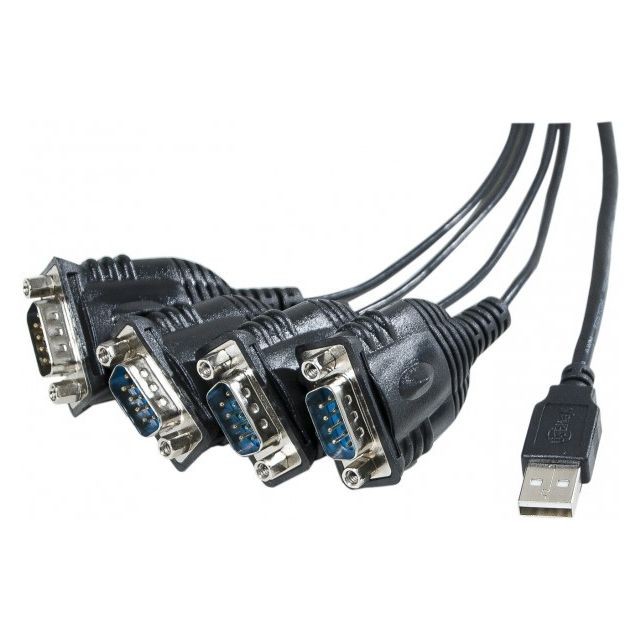 Abi Diffusion - Convertisseur USB - Serie RS232 prolific - 4 ports DB9 Abi Diffusion  - Périphériques, réseaux et wifi Abi Diffusion